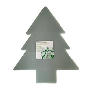 Christmas Tree with Lid Storage For Cookies Crafts